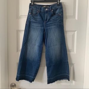 Express wide-leg jeans